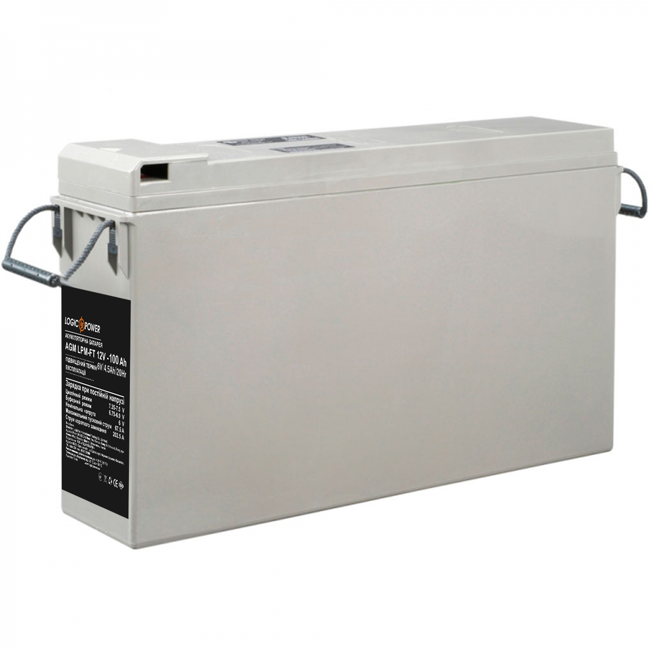 �����-������������ ����������� LPM-FT 12V - 100 Ah 