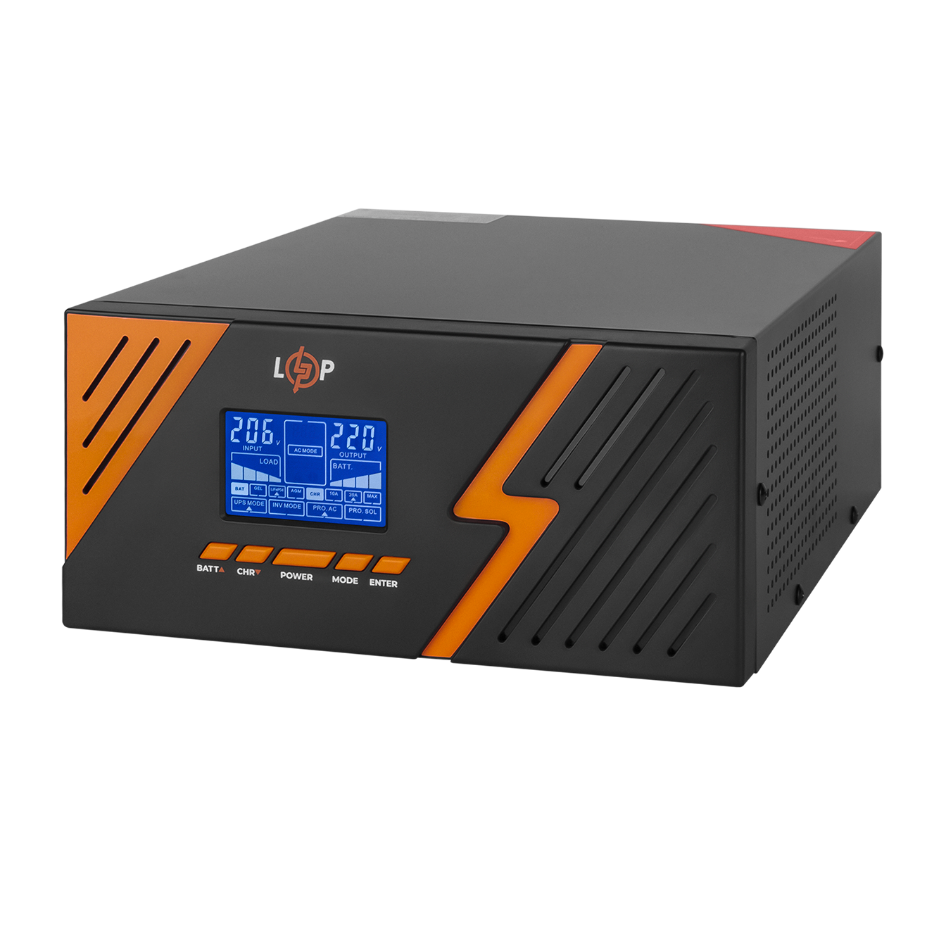 ��� � ���������� ���������� 12V LPM-PSW-1500VA (1050��) Black 