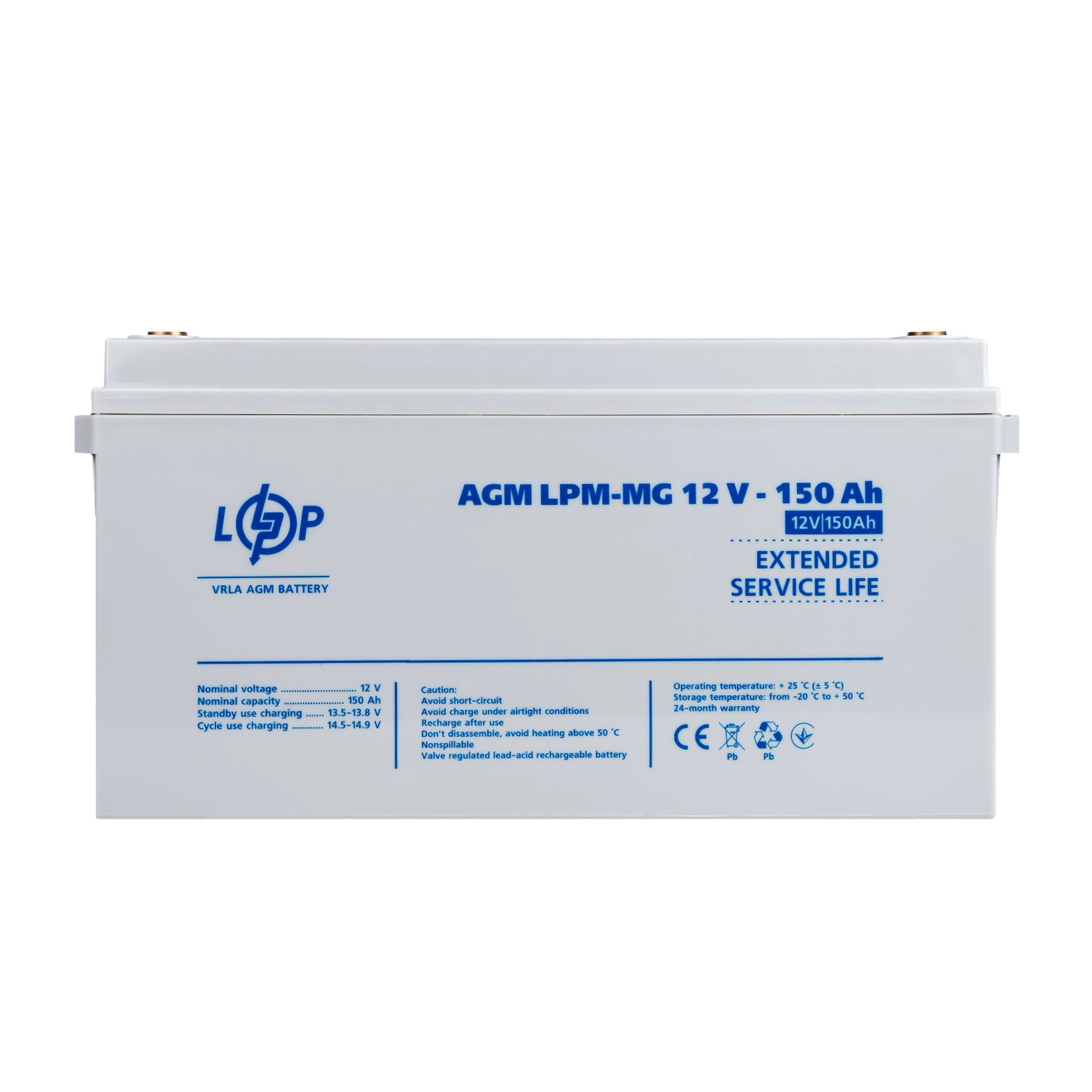 ����������� ������������� LPM-MG 12V - 150 Ah 