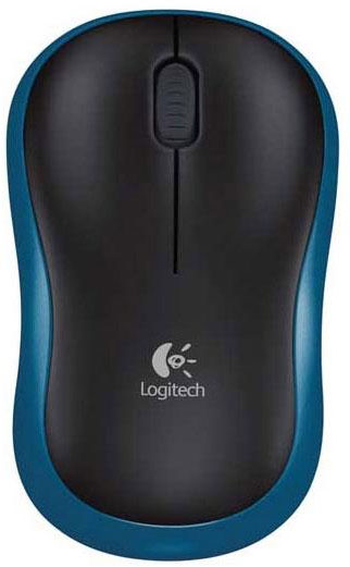 ���� LOGITECH Wireless Mouse M185 BLUE,EER2 (�����) 