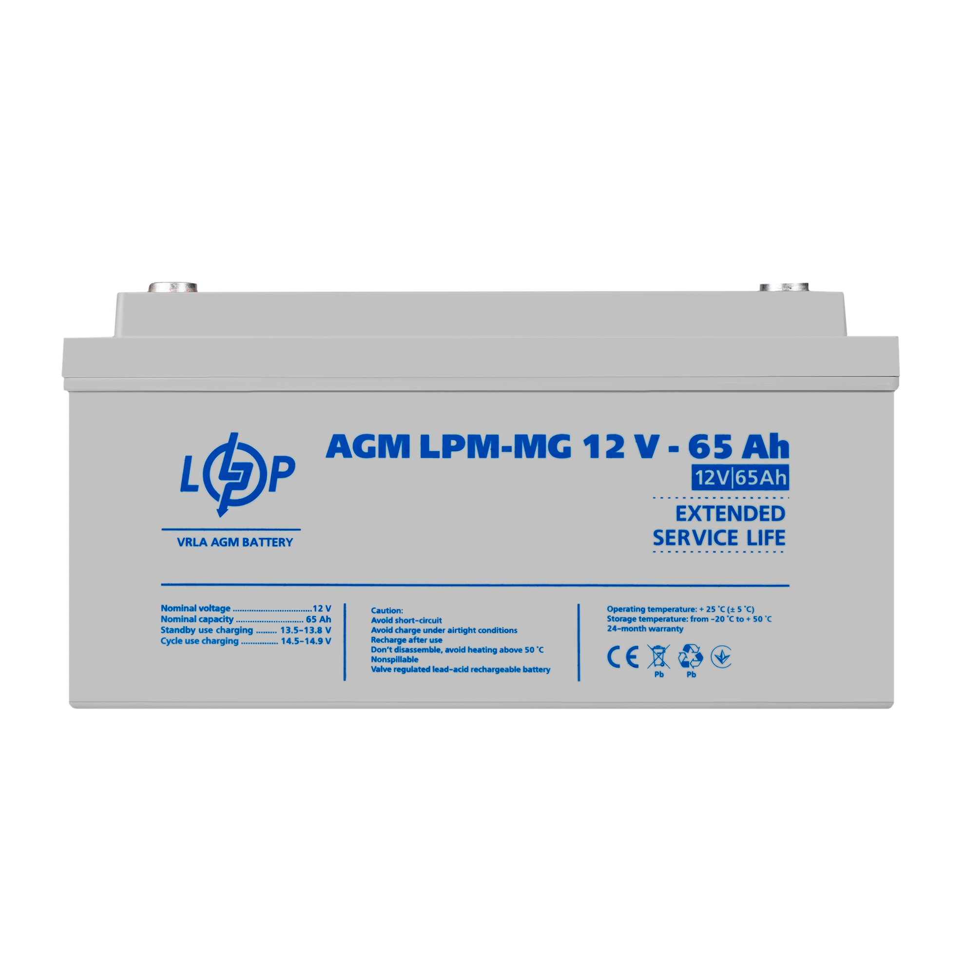 ����������� ������������� LPM-MG 12V - 65 Ah 