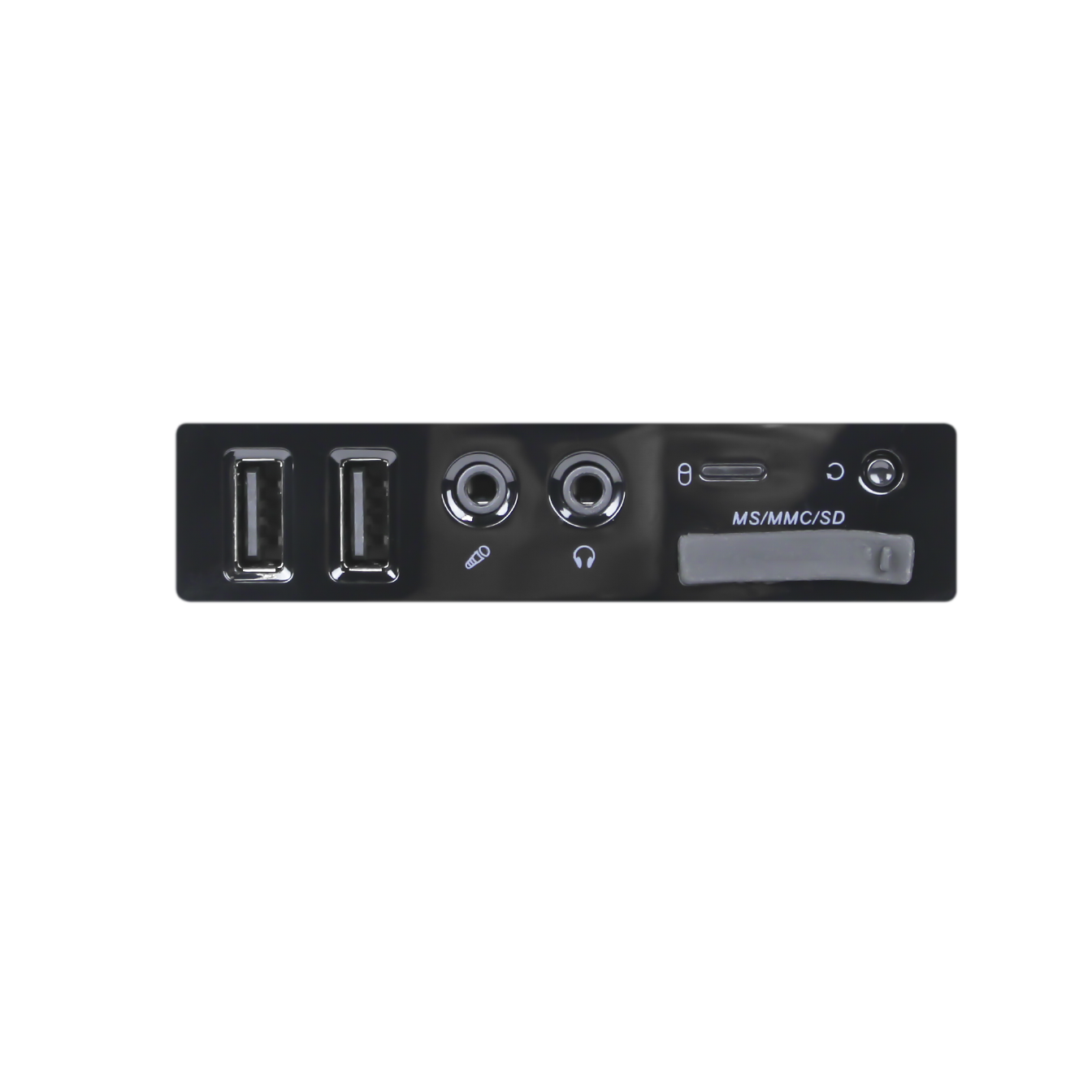 ������ LP S607 BK 400W Slim 2�USB 2.0 