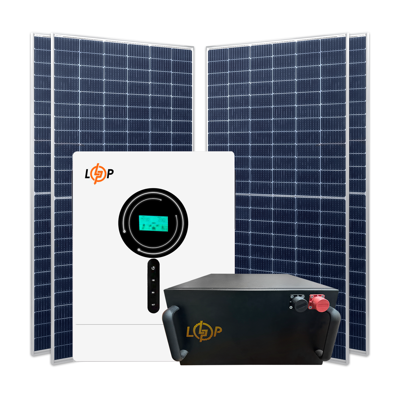 �������� ��� 6kW ��� 5.12kWh (�����) 100Ah ������� GRID 