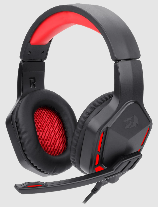 ��������� REDRAGON (77662) Themis, H220, 2m red-black 