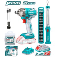 ���������� TOTAL TOSLI231004 ���� ��������� ������� 20�, ����� ��., ������� �� 1/2", 27 �����. 