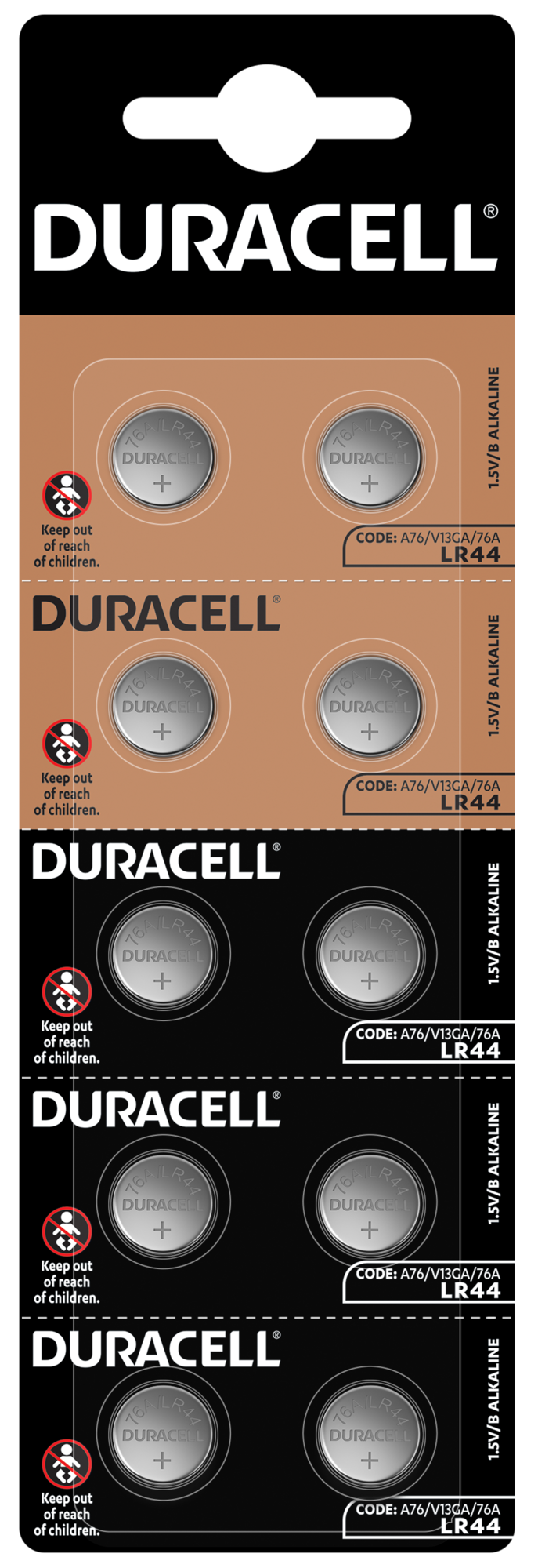 ��������� DURACELL LR44 ��. 2�5 ��. 