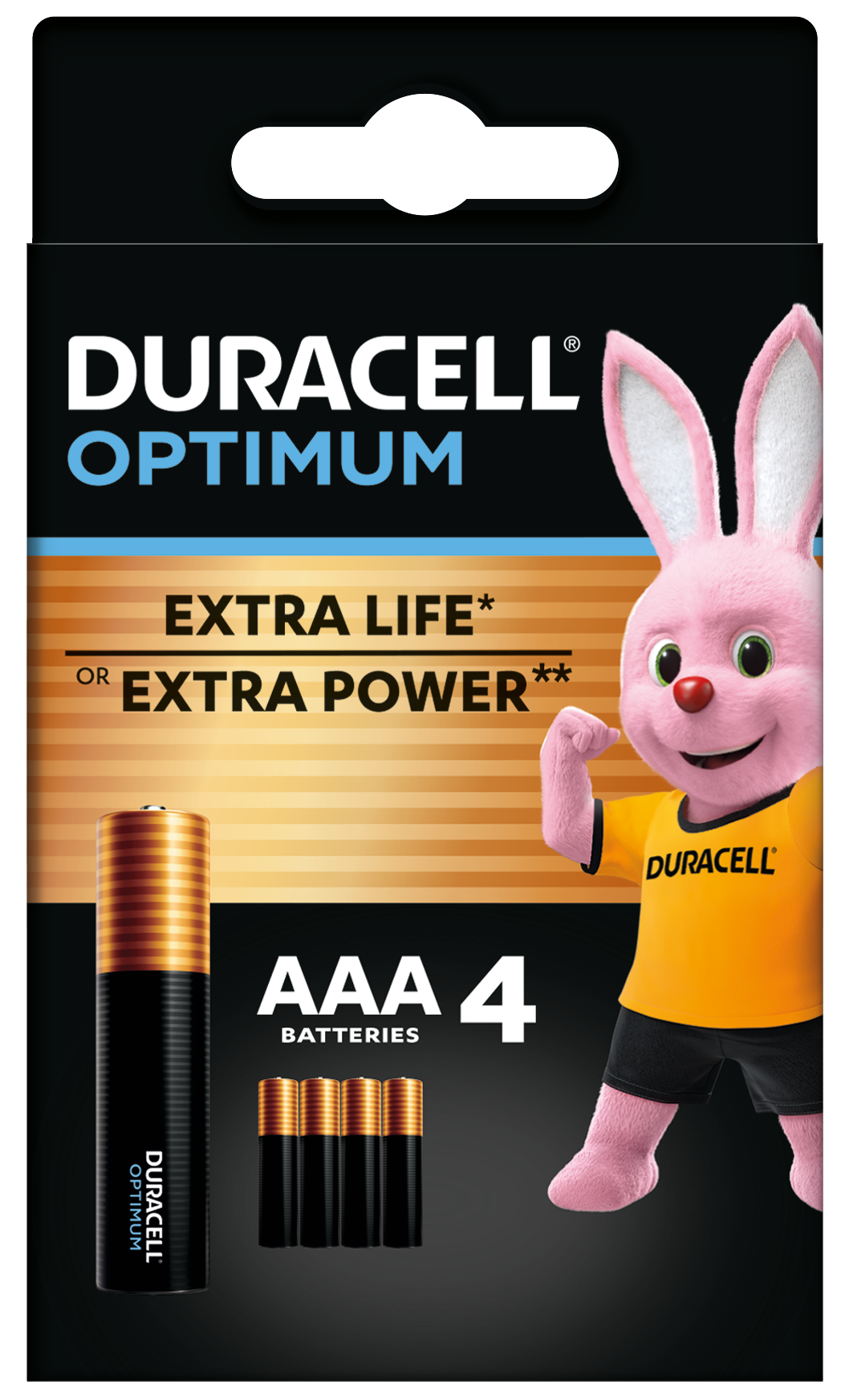 ��������� DURACELL LR03 KPD 04*10 Optimum ��. 1x4 ��. 