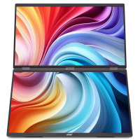 ���i��� TFT ACER 18.5" Dual Portable PD193QEbmiuux (UM.XP3EE.E01) IPS FHD 100Hz HDMI 2*USB-C VESA MM 