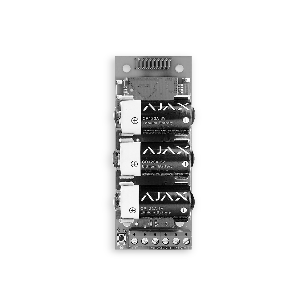 ������������ ������ ��� ����������� ��������� �������� AJAX Transmitter 