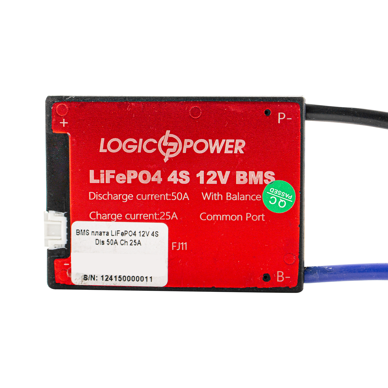 BMS ����� LiFePO4 12V 4S Dis 50A Ch 25A 