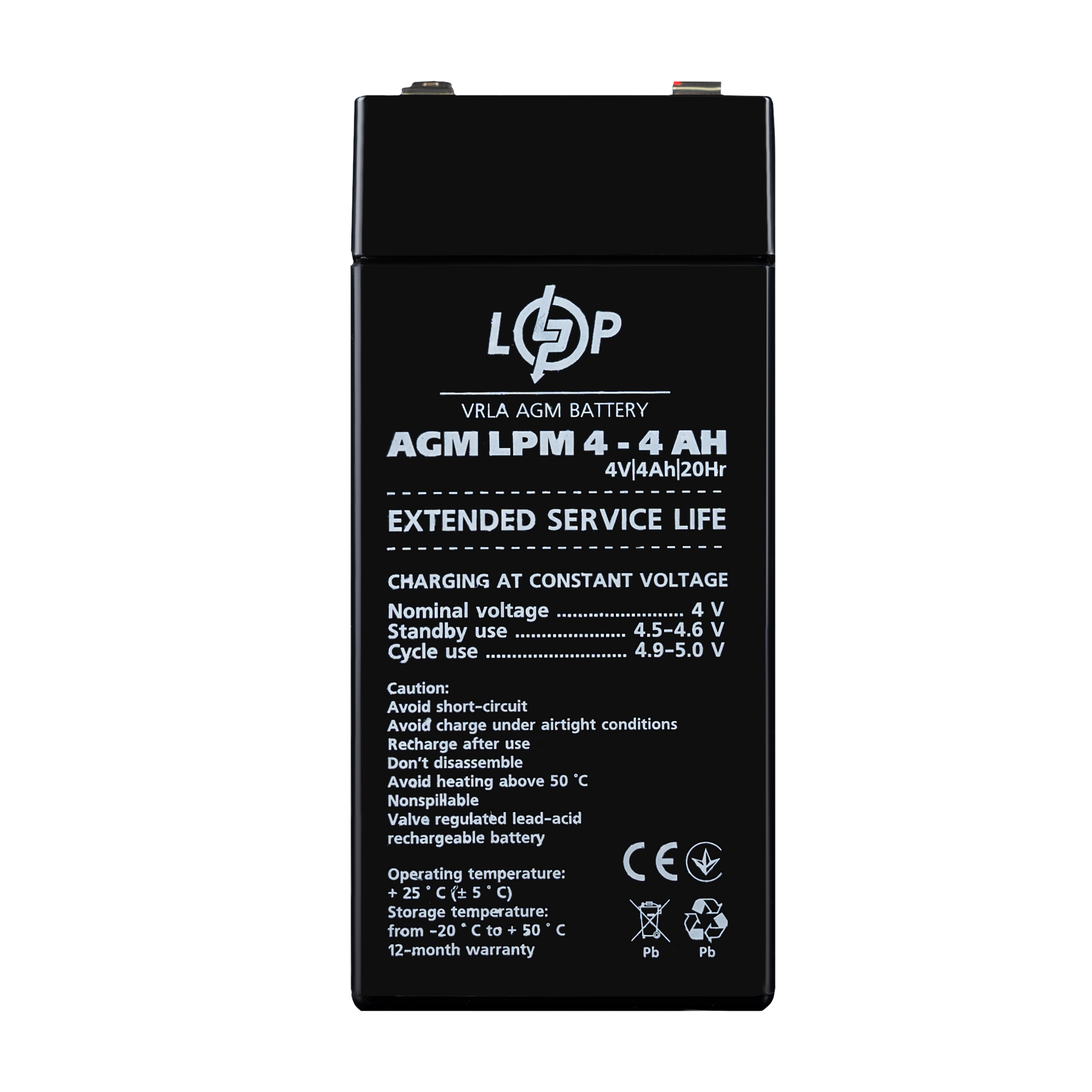 ����������� AGM LPM 4V - 4 Ah 