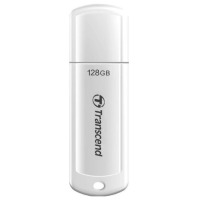 ����-����� TRANSCEND JetFlash 730 128 GB USB 3.1 White 