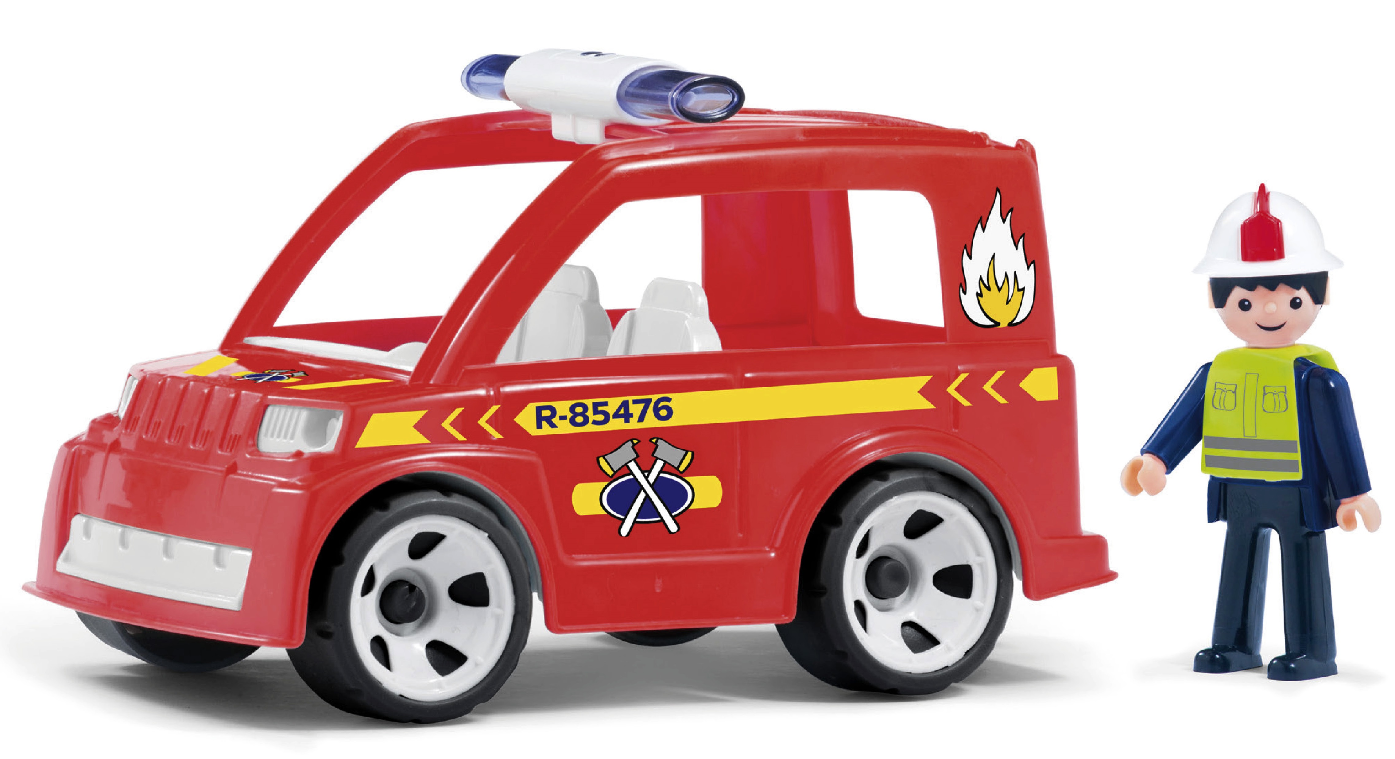 ������� MULTIGO - CAR WITH FIREMAN ��������� ��������� 