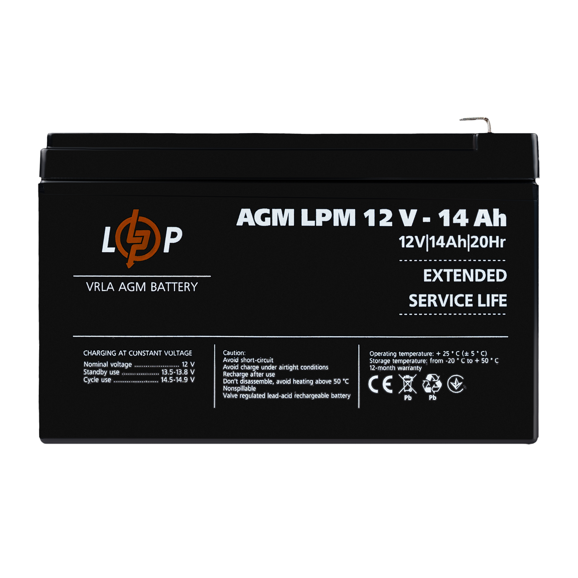 ����������� AGM LPM 12V - 14 Ah 
