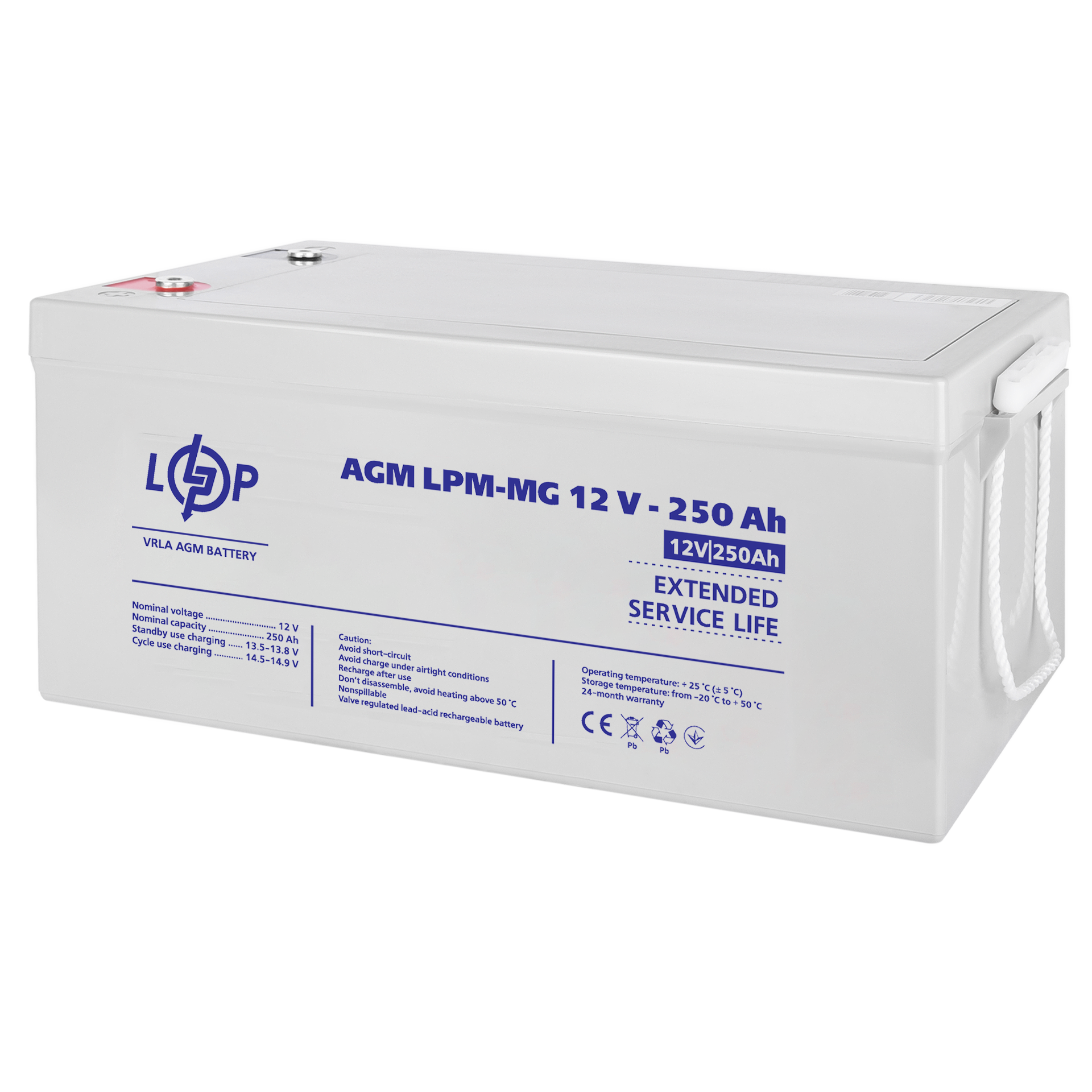 ����������� ������������� LPM-MG 12V - 250 Ah 