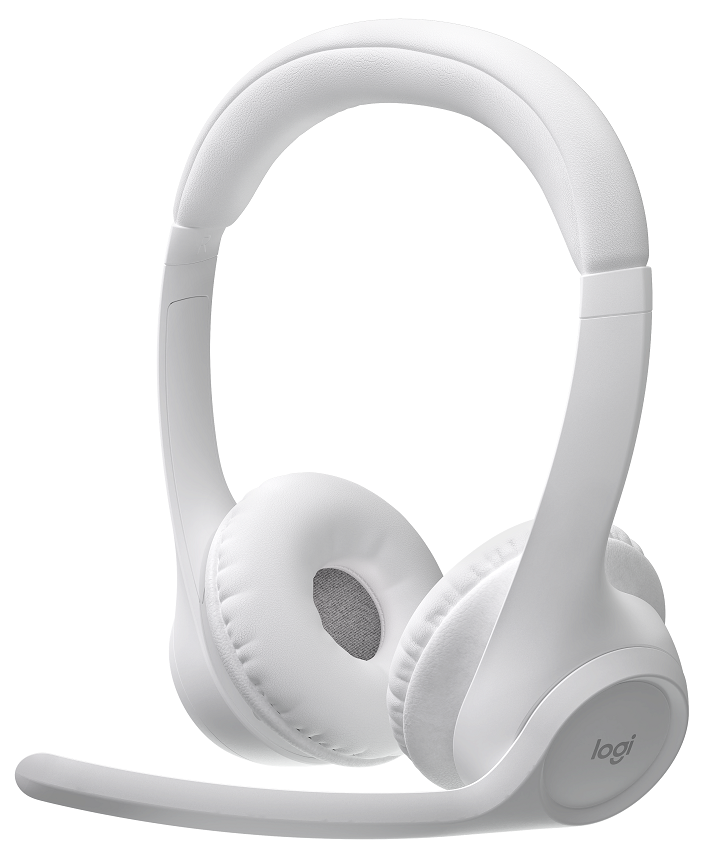 ��������� LOGITECH Zone 300 Wireless Headset BT WHITE (981-001417) 
