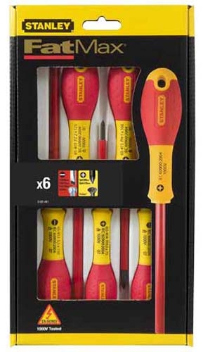 ���� Stanley �������� ��������� "FatMax VDE 1000V" 6��. 