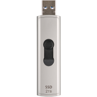 ssd ��������� TRANSCEND 2TB ESD320A, USB 10Gbps, Type-A, Silver ����'������� �����'������������ ������� 