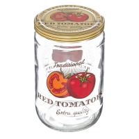 ����� HEREVIN Decorated Jar-Tomato 0.66 � (332367-051) 