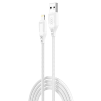 ������ XO NB235 Zebra Series Braided USB-A to Lightning - 1m (�����) 