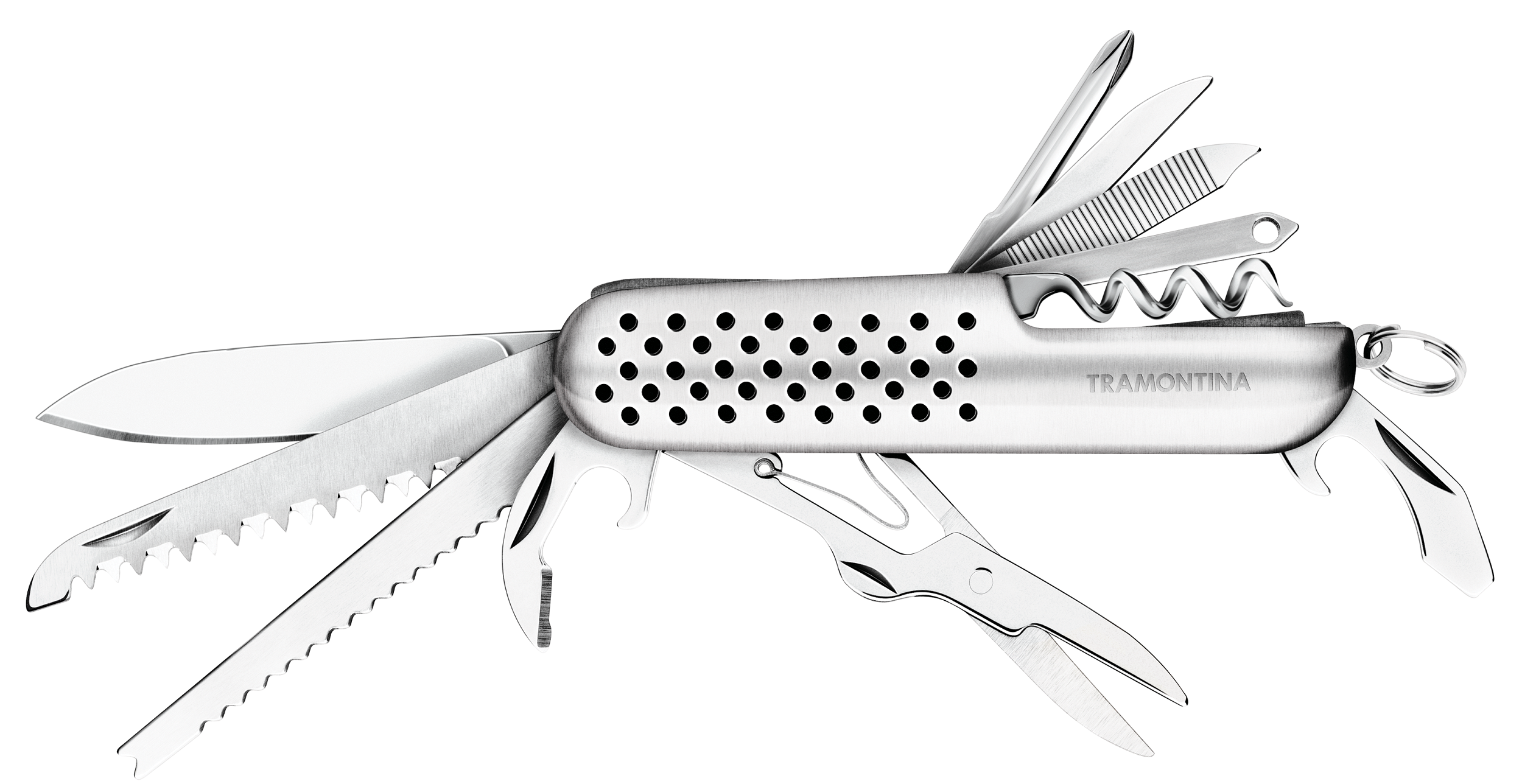 ͳ� TRAMONTINA Pocketknife ��������, ��������� 14 ������� (26367/102) 