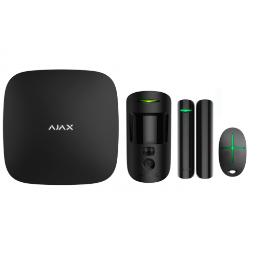 ��������� �������� ������� ������������ AJAX StarterKit Cam (black) 
