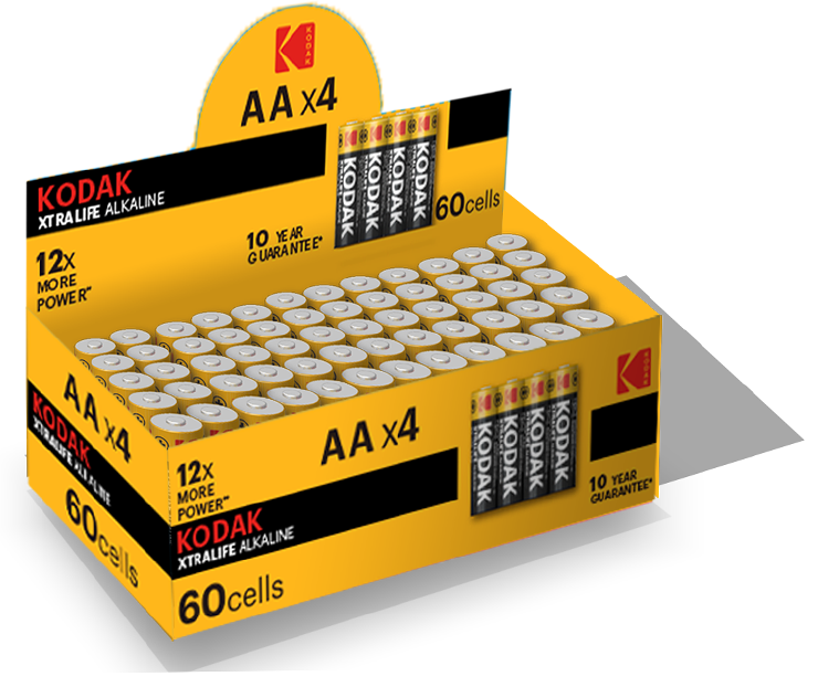 ��������� KODAK XTRALIFE LR06 1x4 ��. ������� 