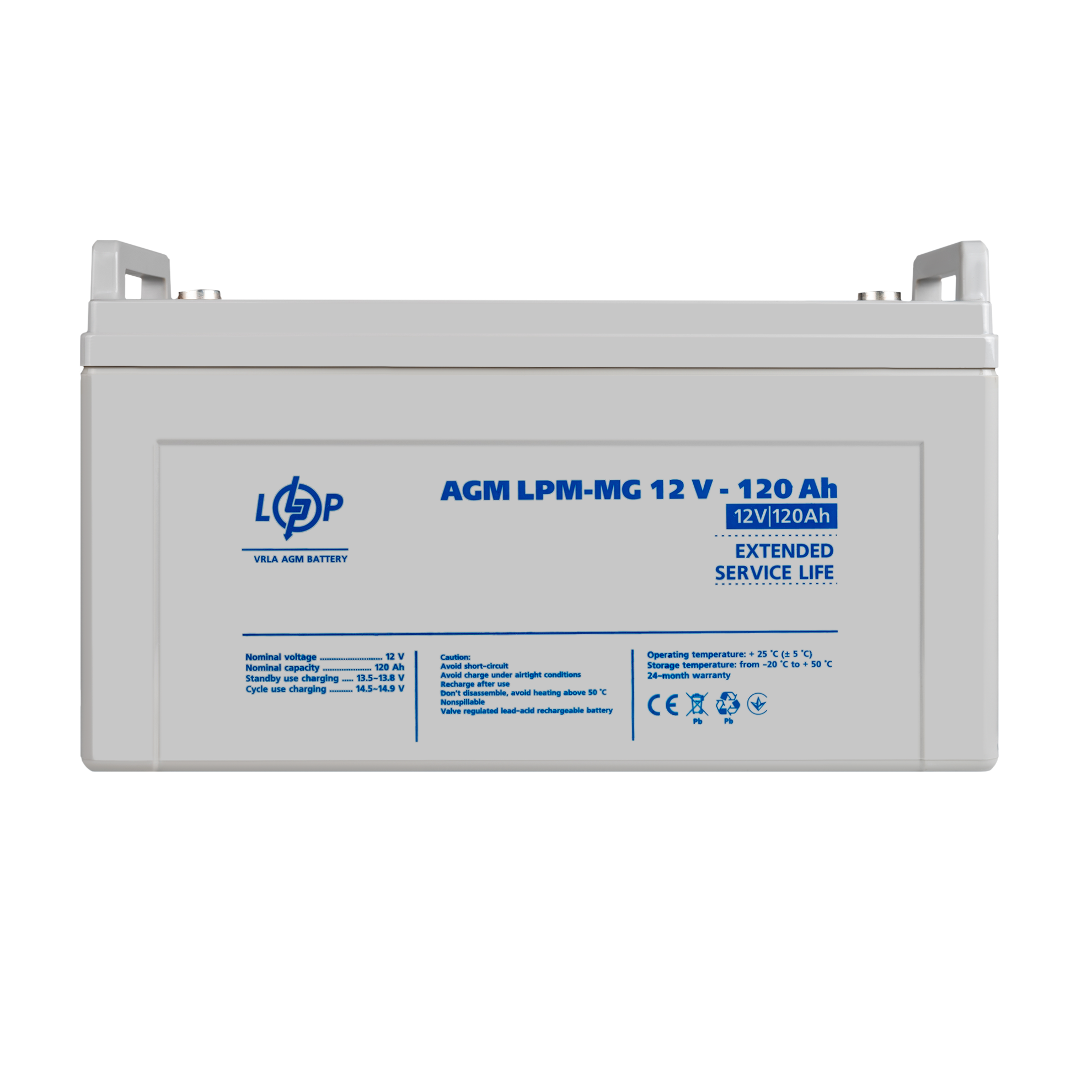 ����������� ������������� LPM-MG 12V - 120 Ah 