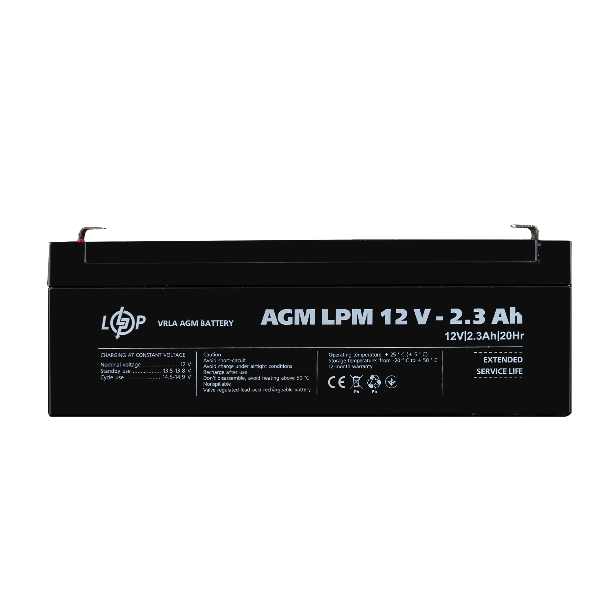 ����������� AGM LPM 12V - 2.3 Ah 