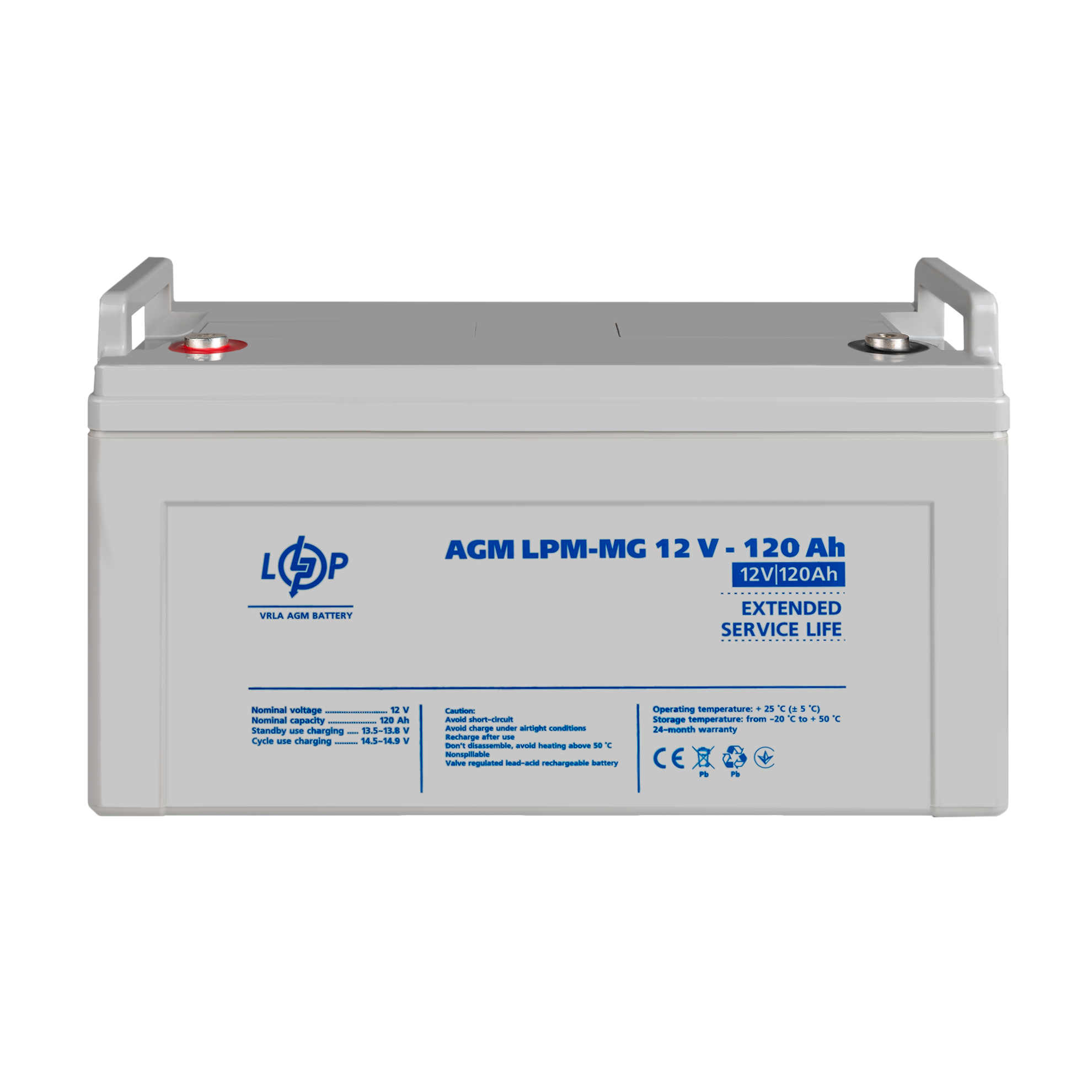 ����������� ������������� LPM-MG 12V - 120 Ah 