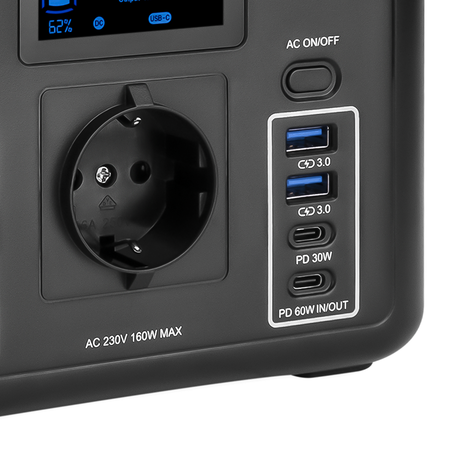 ������������������� ����������� �������� ������� LP CHARGER 160 (160W, 204Wh) 
