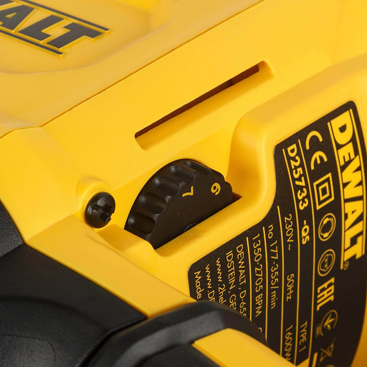 ���������� ������� SDS-MAX DeWALT D25733K 