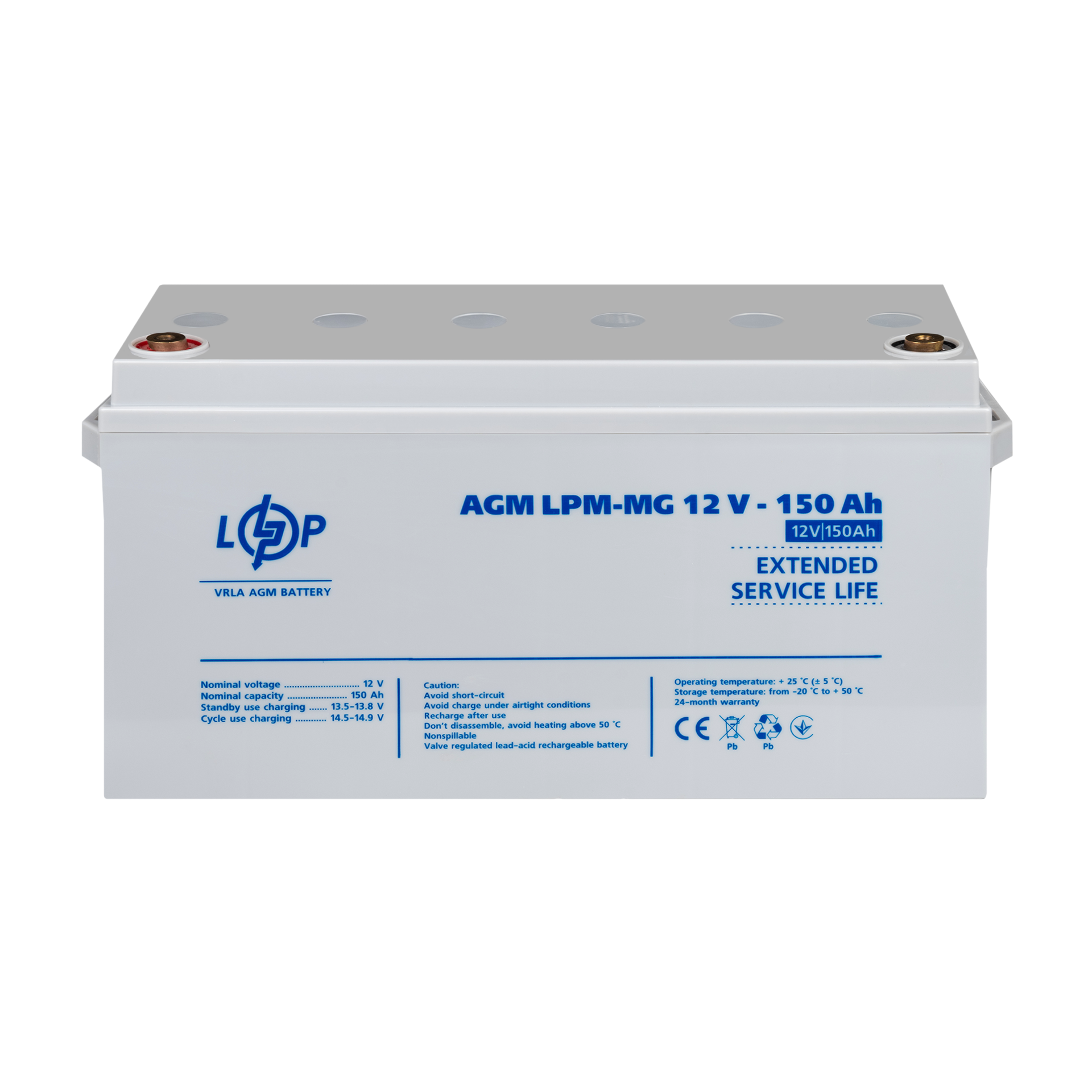 ����������� ������������� LPM-MG 12V - 150 Ah 