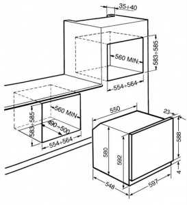 ������� ���� Smeg SF6922PPZE1 