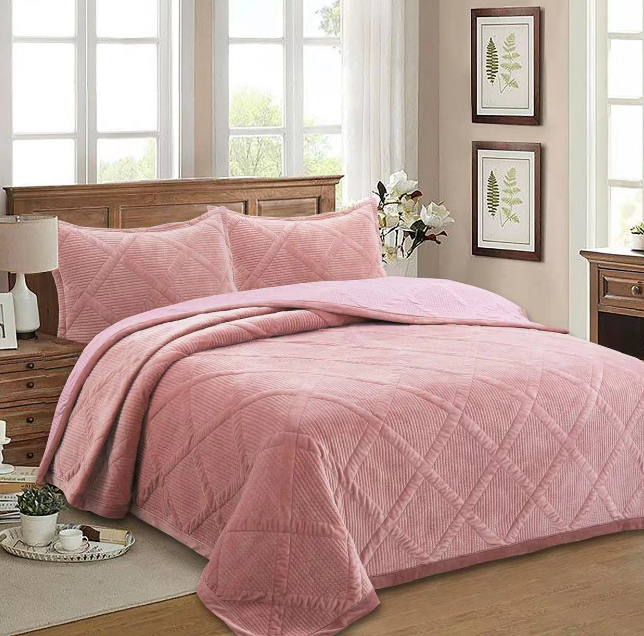 �������� ��� ���� SOHO ��������� 200*230 �� VELUR Pink 