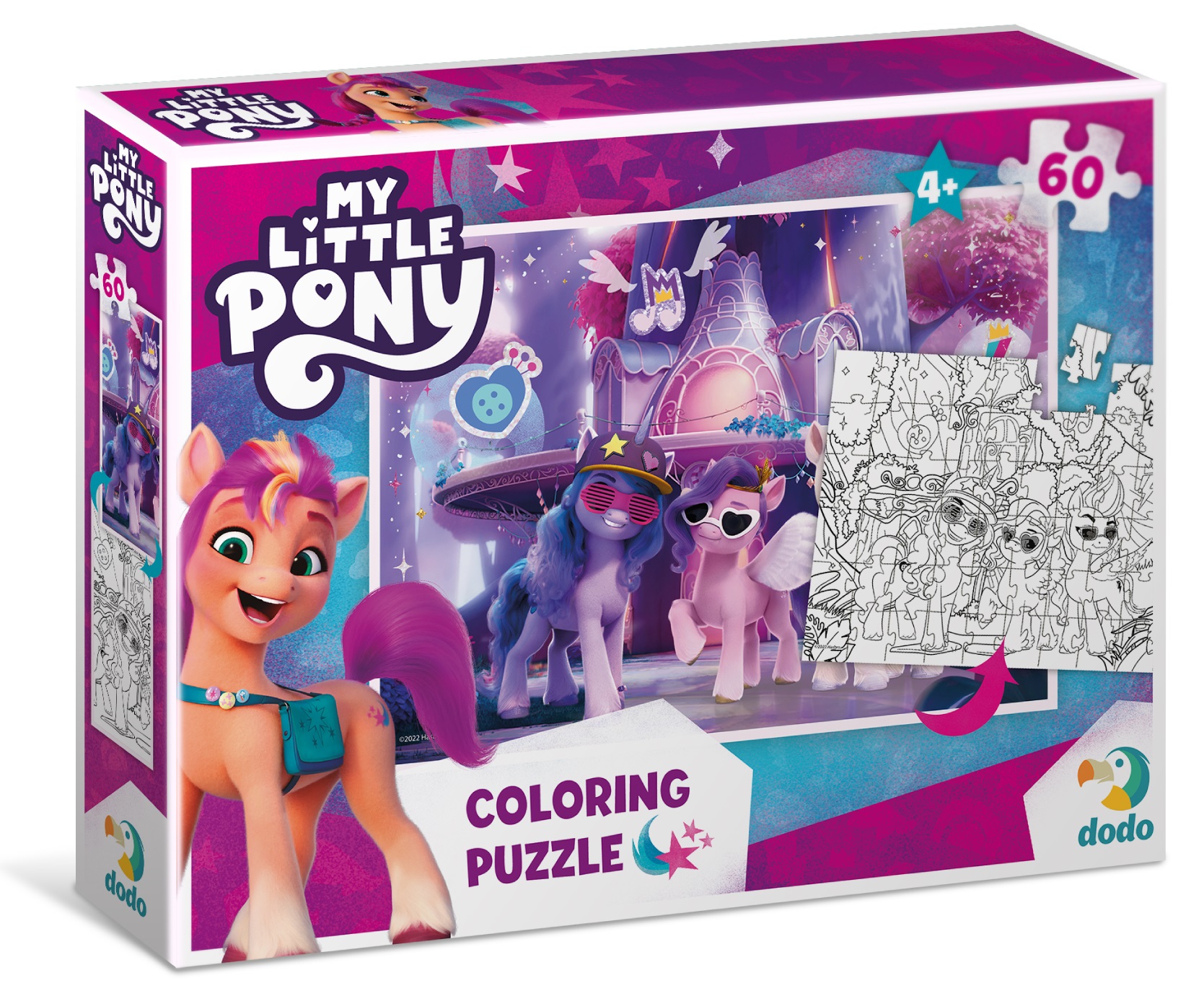 ���� �� 60 �������� 2 � 1 My Little Pony 