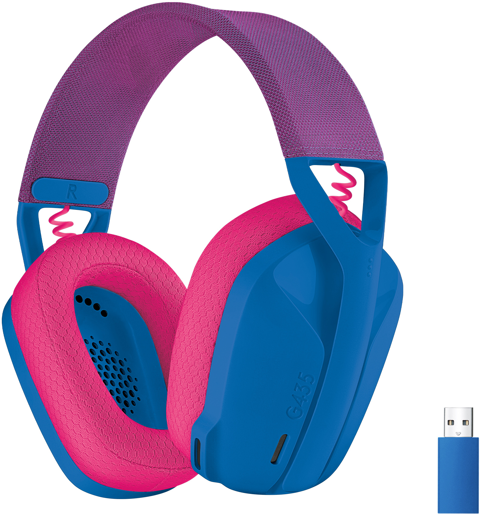��������� LOGITECH G435 LIGHTSPEED Wireless Gaming - BLUE (981-001062) 