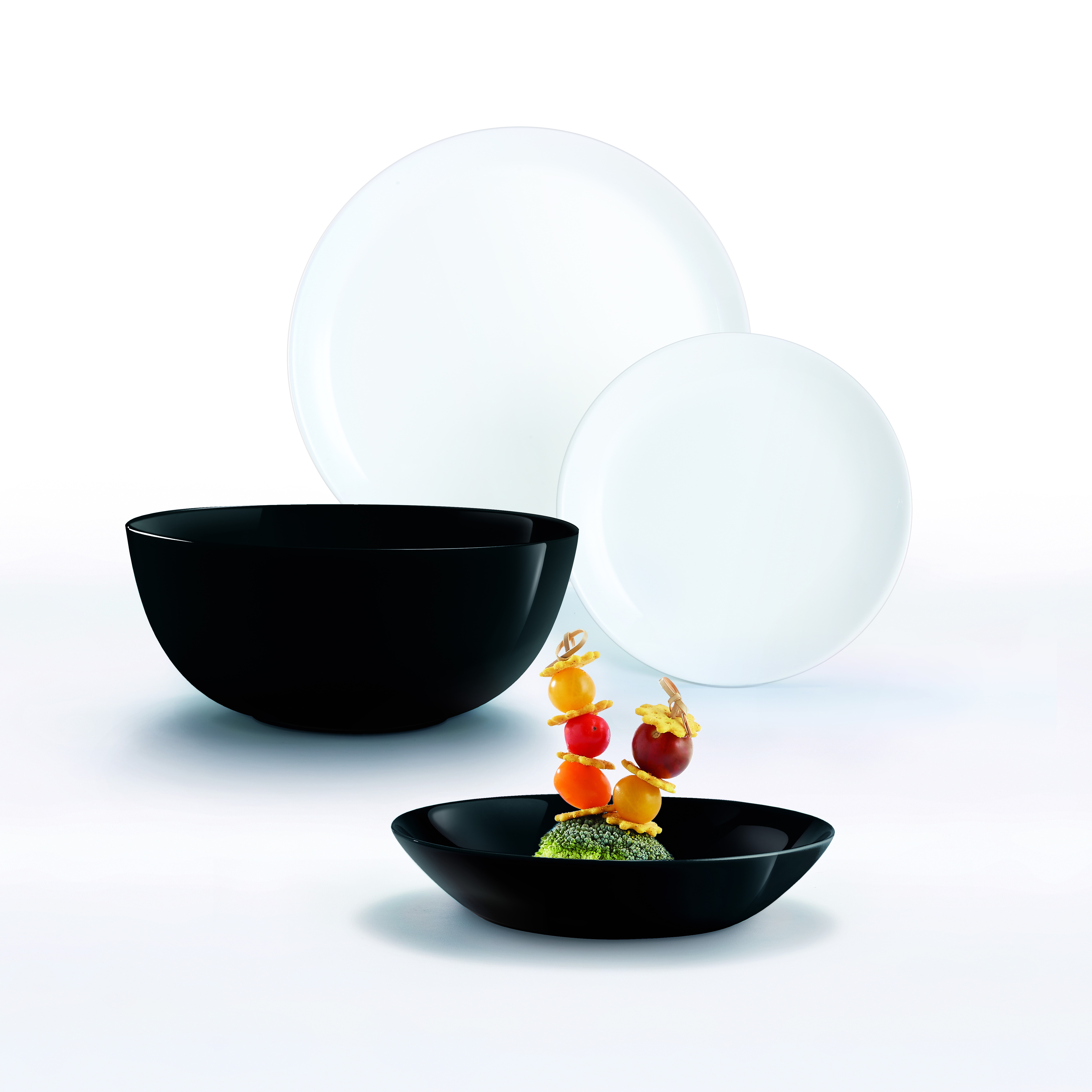 ����� LUMINARC DIWALI BLACK & WHITE /19 �� (P4360) 