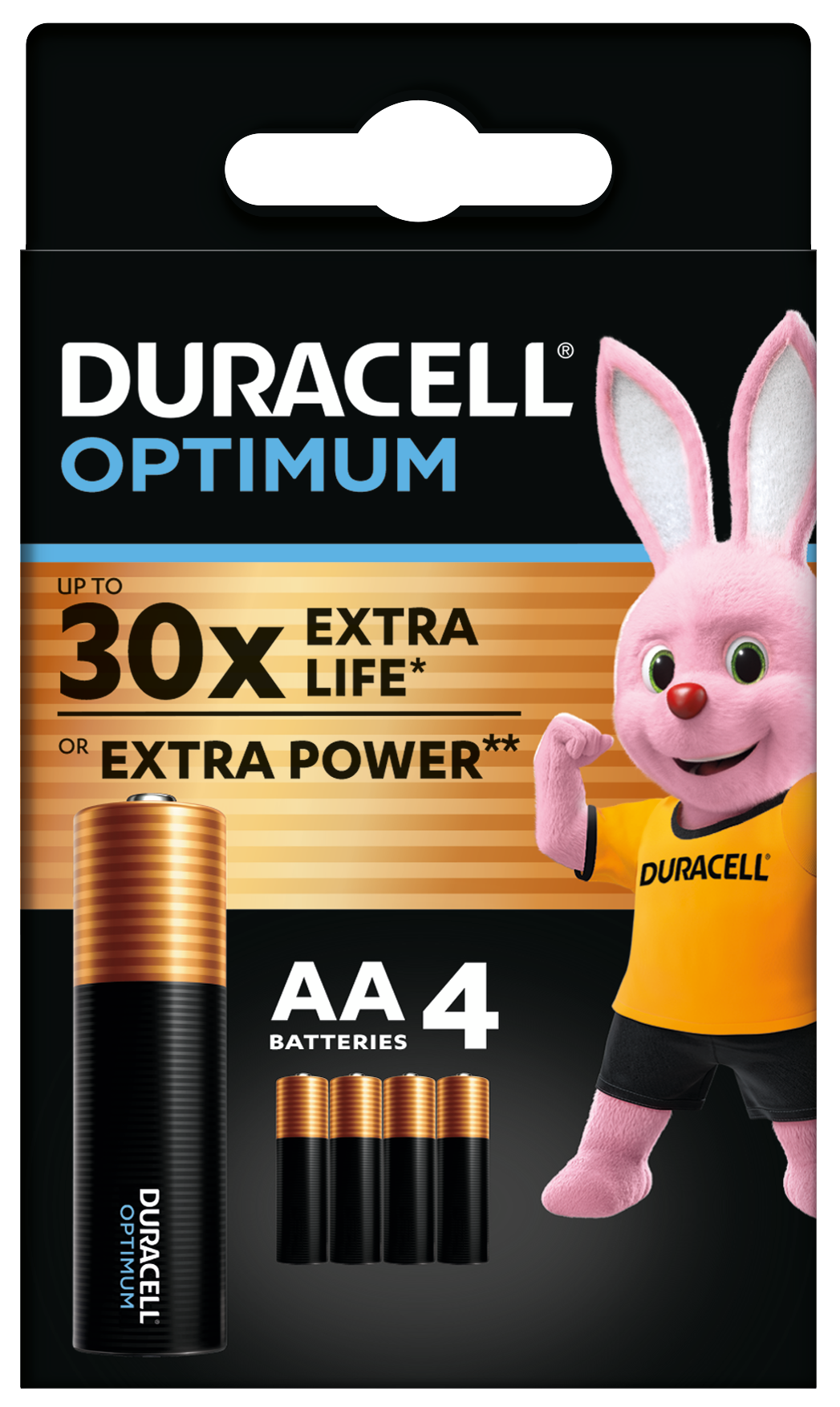 ��������� DURACELL LR06 KPD 04*10 Optimum ��. 1x4 ��. 