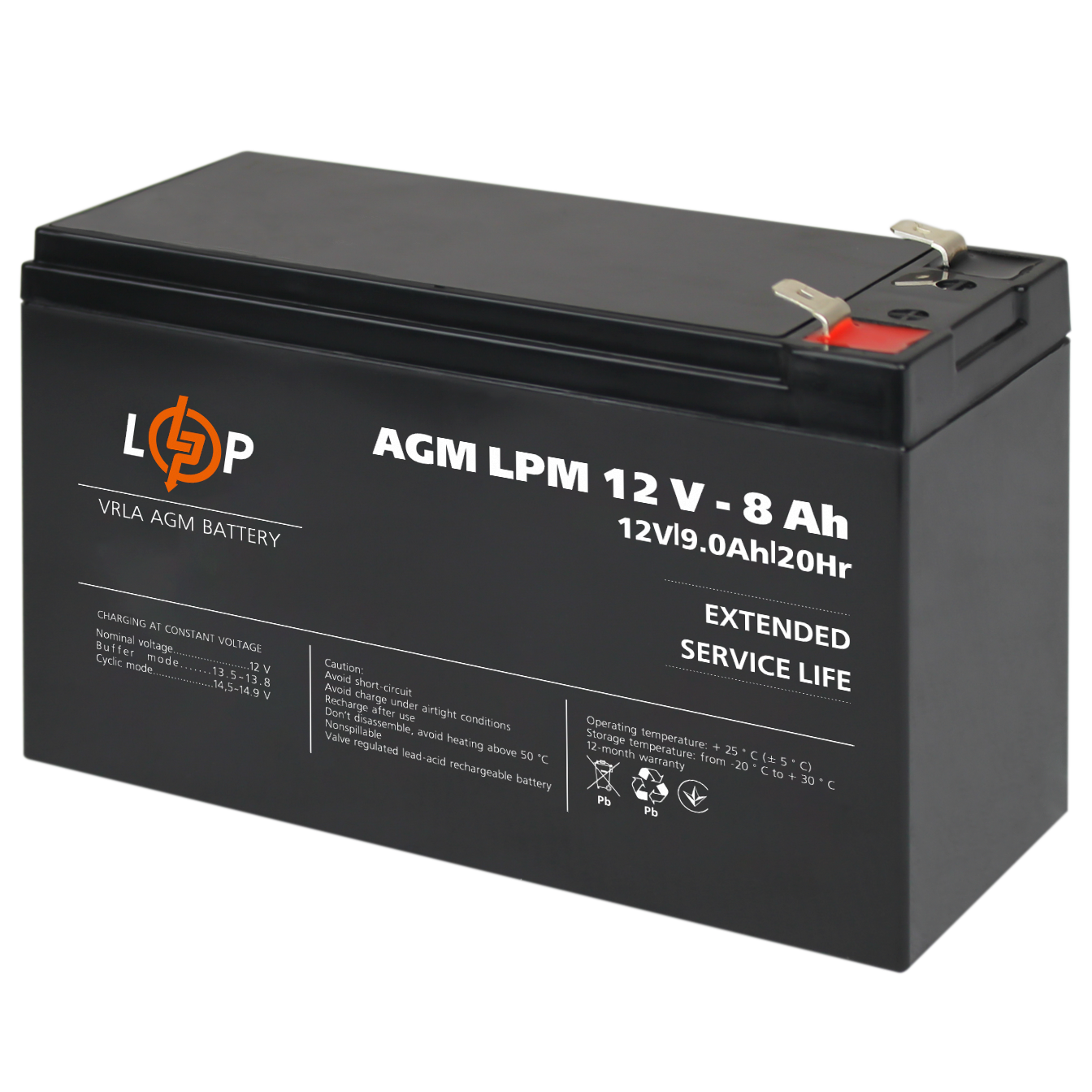 ����������� AGM LPM 12V - 8 Ah 
