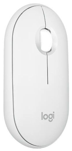���� LOGITECH Pebble Mouse 2 M350s - TONAL WHITE - BT 