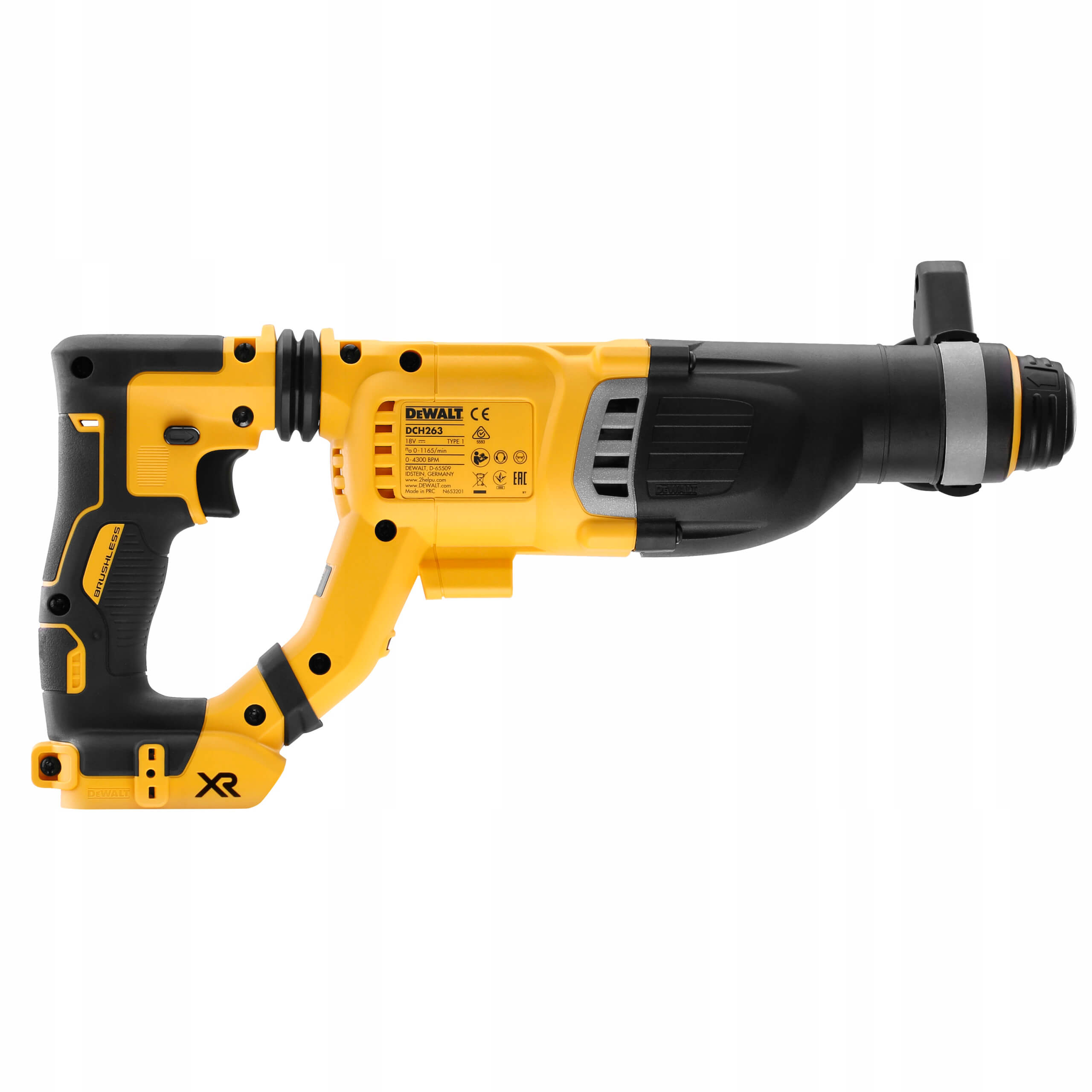 ���������� �������������� ����������� SDS-Plus DeWALT DCH263NK 