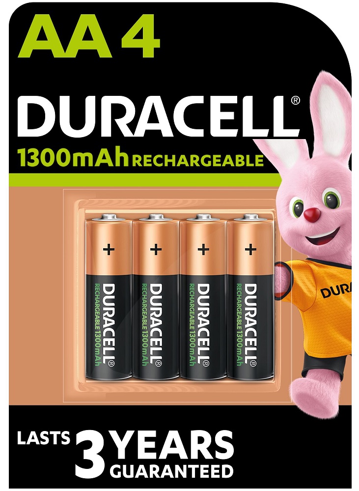 ���������� DURACELL HR6 (AA) 1300mAh ��. 4 �� 