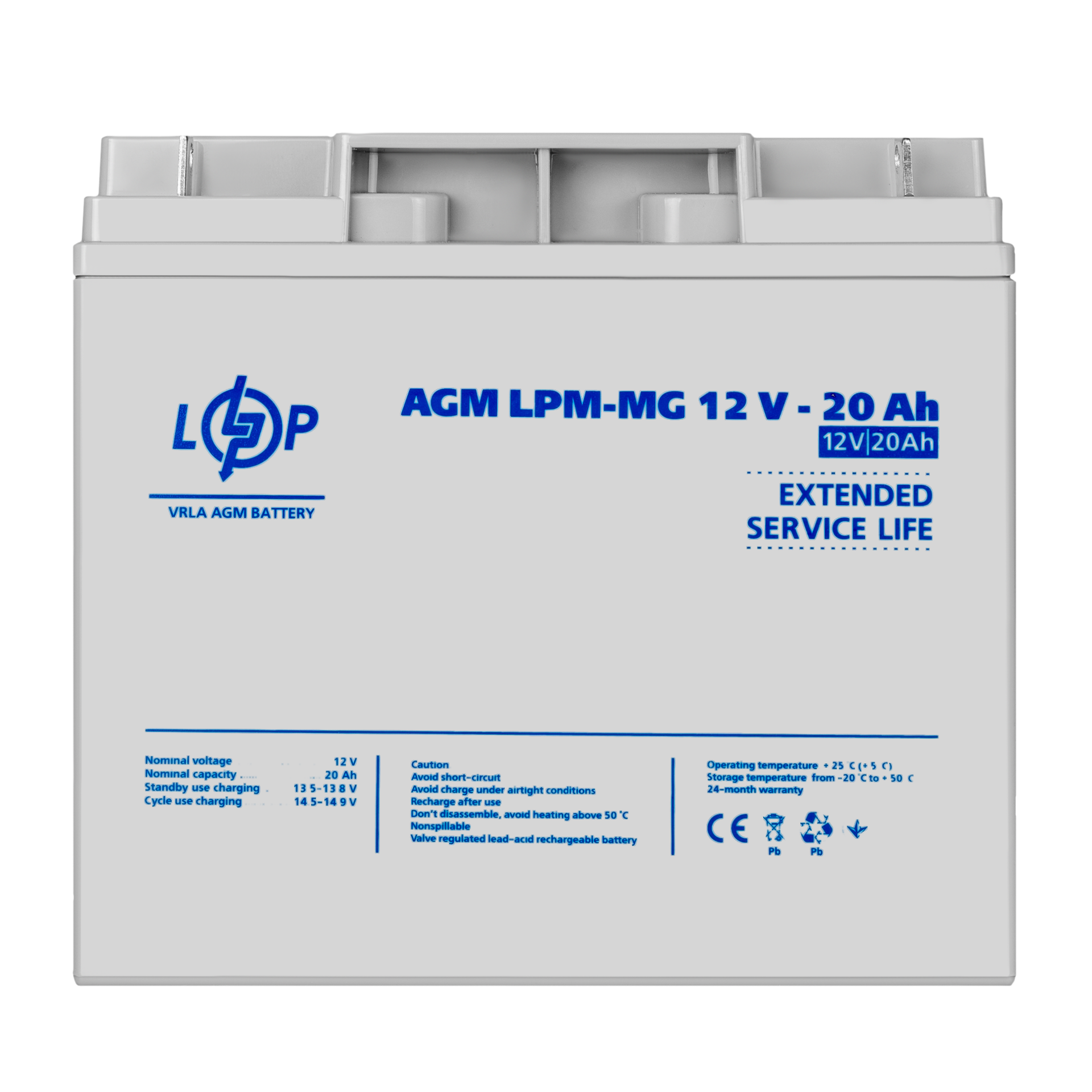 ����������� ������������� LPM-MG 12V - 20 Ah 