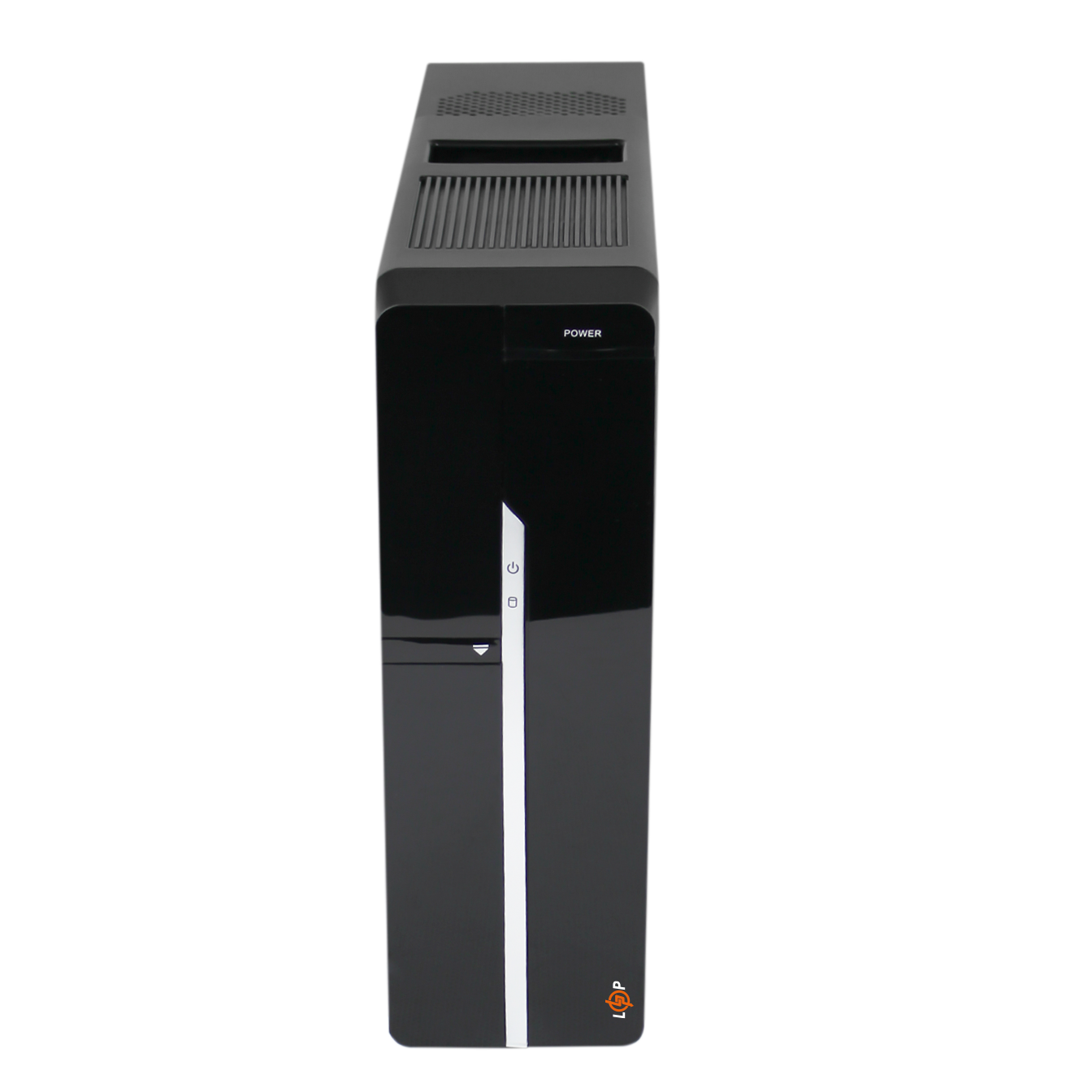 ������ LP S608 BK 400W Slim 2xUSB 2.0 