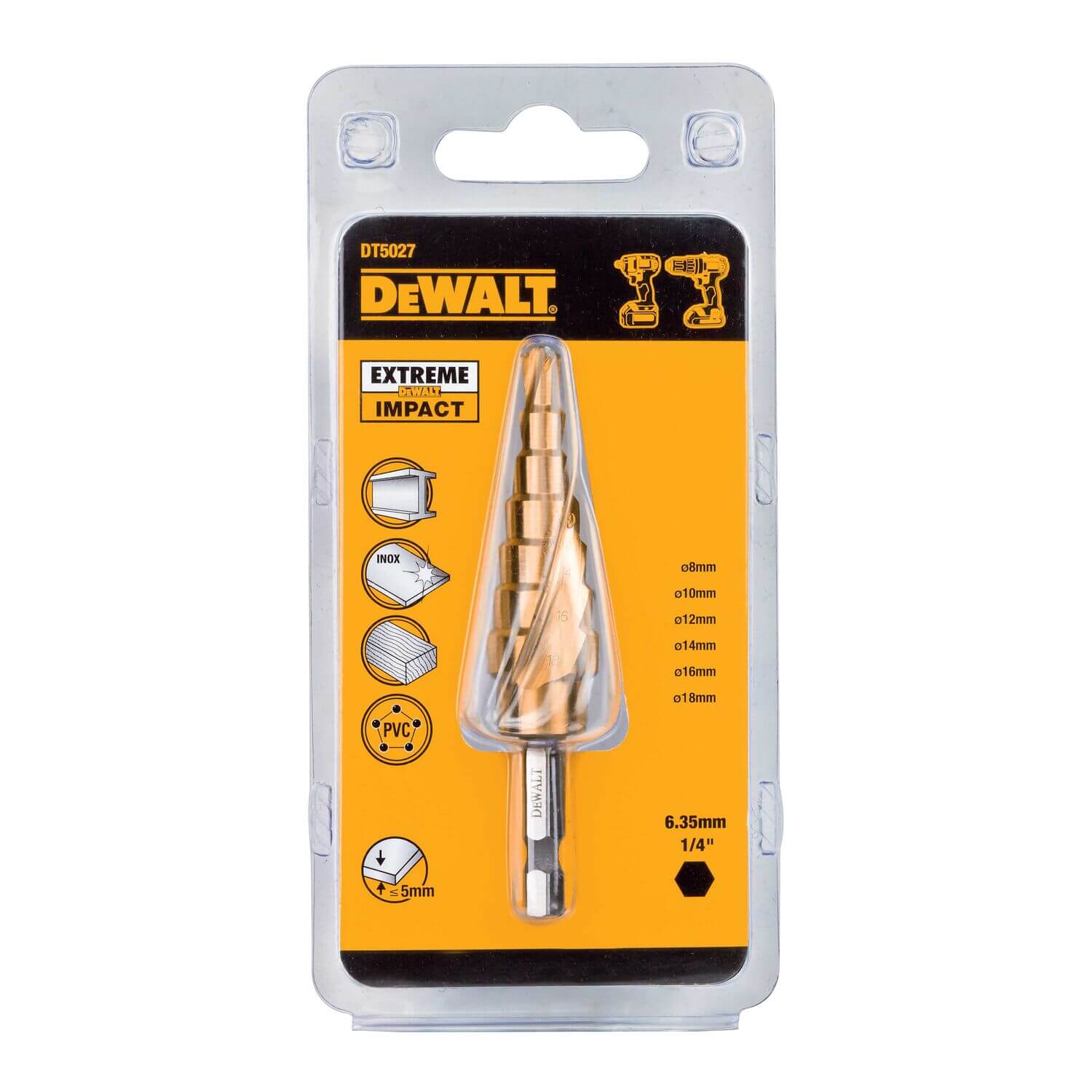 ������ �� ������� EXTREME IMPACT, ����������� DeWALT DT5027 