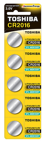 ��������� TOSHIBA CR2016 BP 1X5 