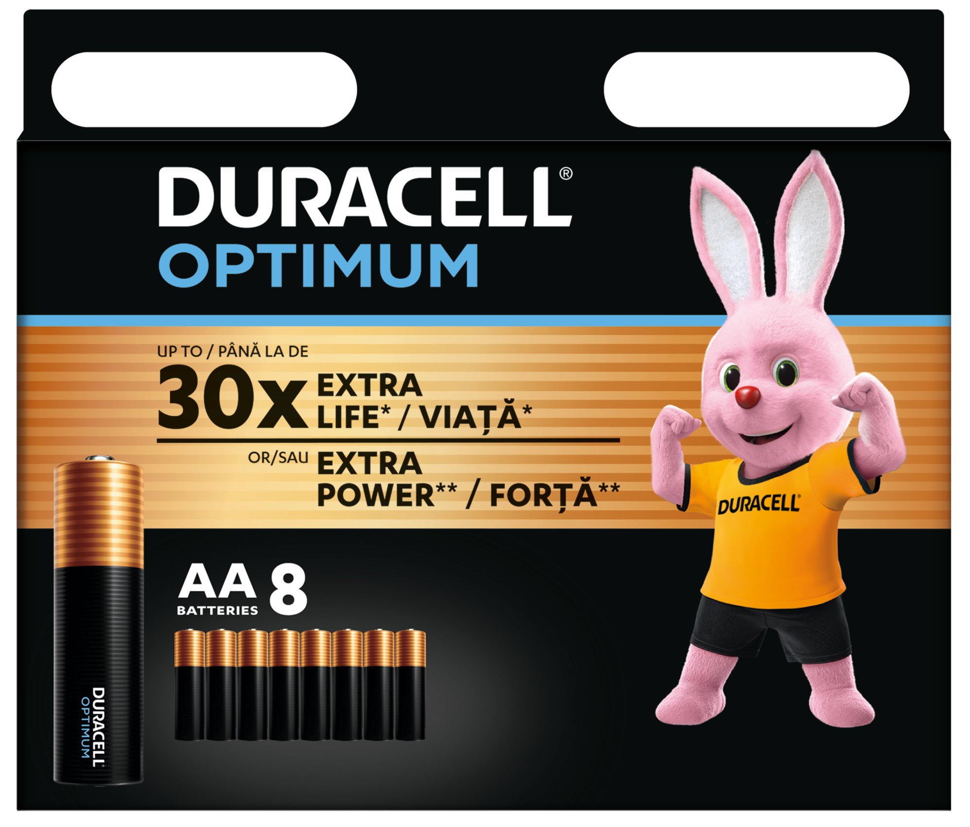 ��������� DURACELL LR06 KPD 08*10 Optimum ��. 1x8 ��. 
