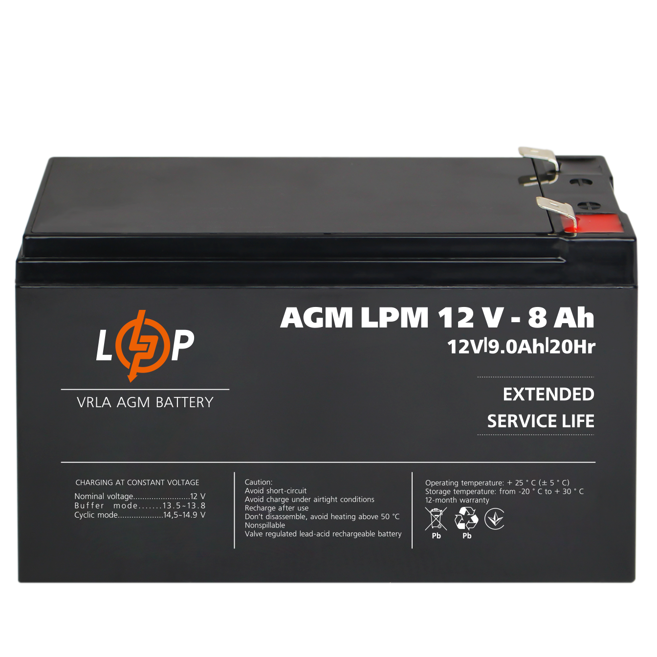 ����������� AGM LPM 12V - 8 Ah 