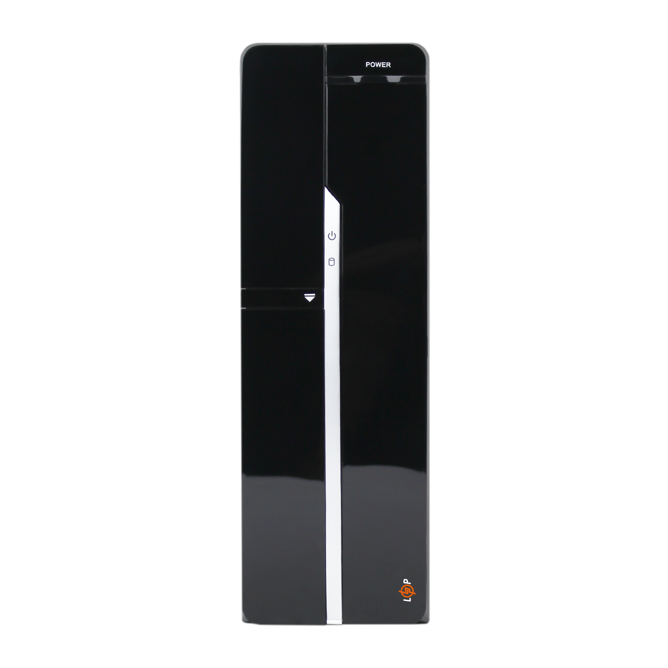 ������ LP S608 BK 400W Slim 2xUSB 2.0 